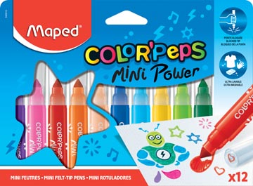 Maped Viltstift Mini Jumbo 12X
