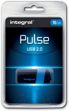Integral Usb2 16Gb Pulse Zwart