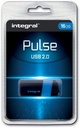 Integral Usb2 16Gb Pulse Zwart