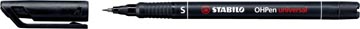 Stabilo Ohpen Perm Ef Zwart