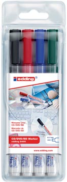 Edding Cd Marker 8400 Bls 4X
