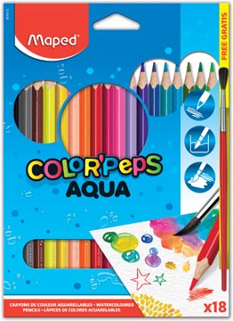 Kleurpotlood Aqua Ass Ds 18
