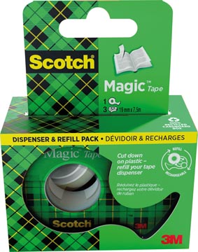 Scotch Magic Tape Disp+3 Rol