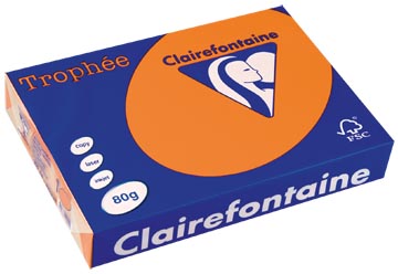 Trophee A4 80G 500V Clementine
