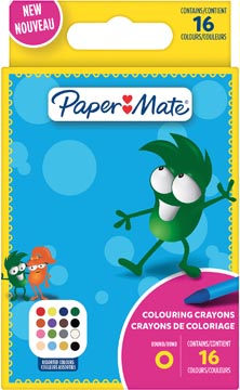 Paper Mate Waskrijt Ass Bl16
