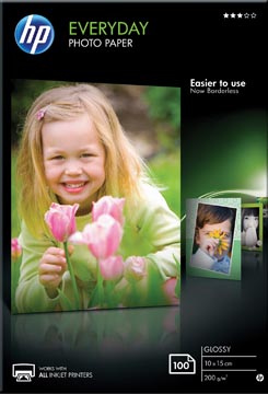 hp fotopapier 10x15 200g 100v