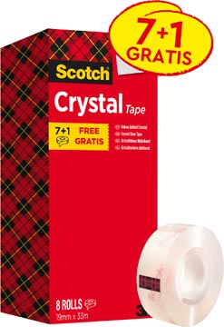 7+1 grat scotch crys 19mmx33m
