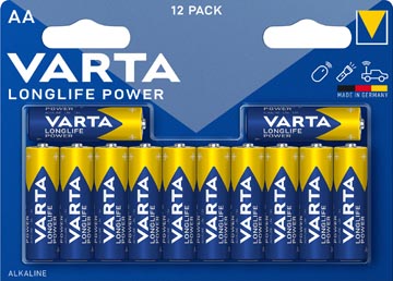 varta longlife power aa bl12