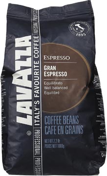 lavazza kof bonen 1kg grand es