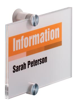 crystal sign deurbord 148x105
