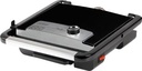 domo contactgrill inox zwart