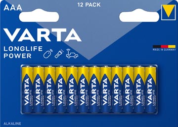 VARTA LONGLIFE POWER AAA BL12