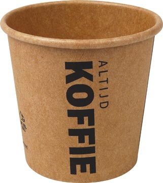 BEKER KOFFIE 118ML 63MM PK50
