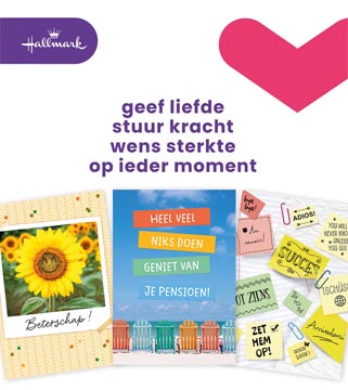 hallmark kaart a4 zakelijk x8