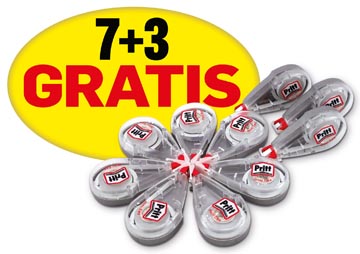 pritt mini correctieroller 7+3