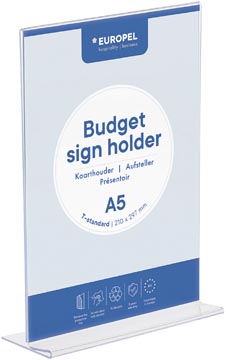 europel folderhouder t-voet a5