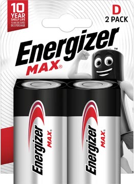 energizer max d/lr20 bl2