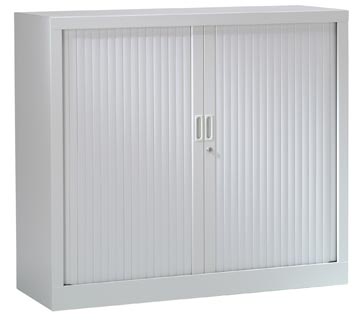 roldeurkast grijs 136cm