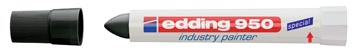 industry painter zwart edding