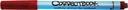 correctbook fineliner rood