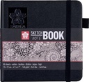 sakura schetsboek 12x12cm wit