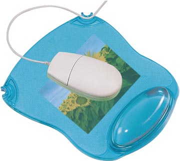 q-connect muismat blauw
