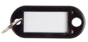 Q-Connect Sleutelhanger, Pak Van 10 Stuks, Zwart