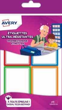 avery weerbestendig etiket 16x
