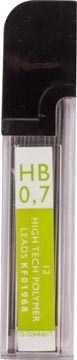 q-connect potloodst 0,7 hb 12x