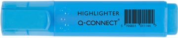 Q-CONNECT markeerstift, blauw