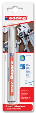 bl paint marker 750 wit edding