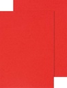 dekblad a4 lederl rood 100x