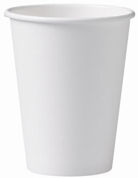 beker 250ml 90mm wit ds1000