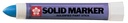 sakura solid marker blauw