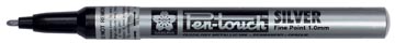 marker pen-touch 1mm f zilver