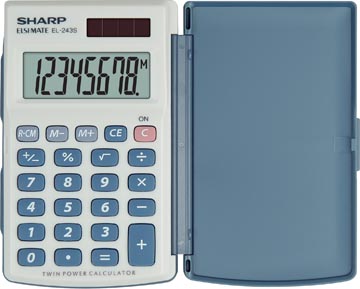 sharp rekenmachine el-243s