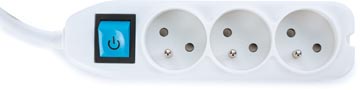 perel contactd+kabelbox wit be