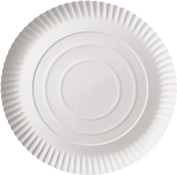 bord rond 26cm kart wt pk100
