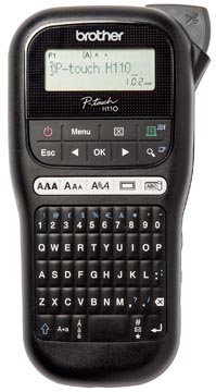 brother belettering pt-h110 qw
