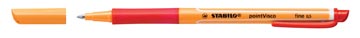 stabilo pointvisco rb m rood