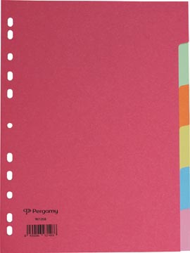 pergamy tabblad a4 manilla 6t