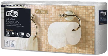 TORK TOILETPA T4 3L 155V WT P8