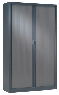 roldeurkast antraciet 198cm