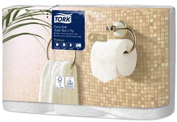 TORK TOILETPAP EXTRA T4 4L PK6