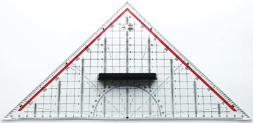 m+r geodriehoek 32cm