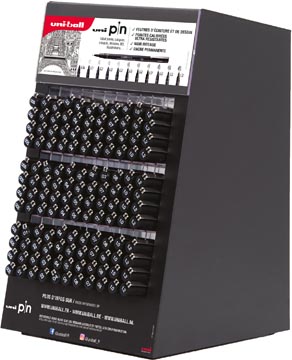 unipin fineliner zwart disp132