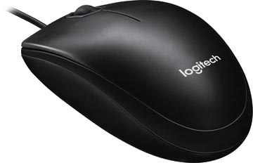logitech muis b100 zw