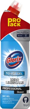 glorix pro toilet gel 1l ocean