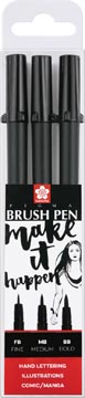 sakura pigma brush pen zw 3x
