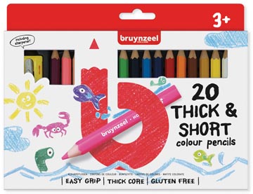 bruynz kids dik kleurpotl 20x
